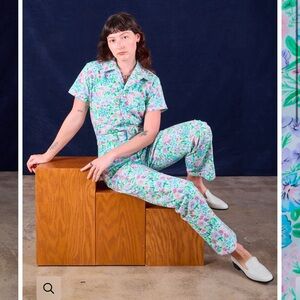 ISO- Big Bud Press Vintage Wallpaper Jumpsuit- Size XL